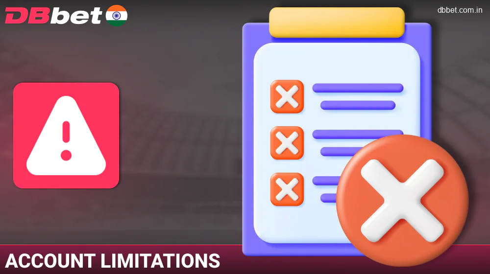 Registration terms on DBbet IN